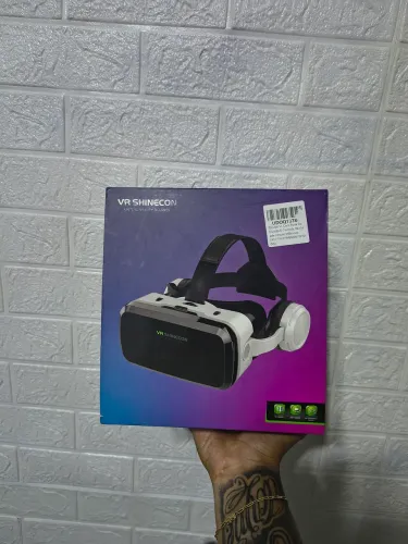 Virtual Box original, Óculos+Fone+Controle na caixa com nota fiscal