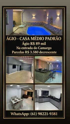 ÁGIO DE MÉDIO PADRÃO MANSÕES CAMARO NO INÍCIO