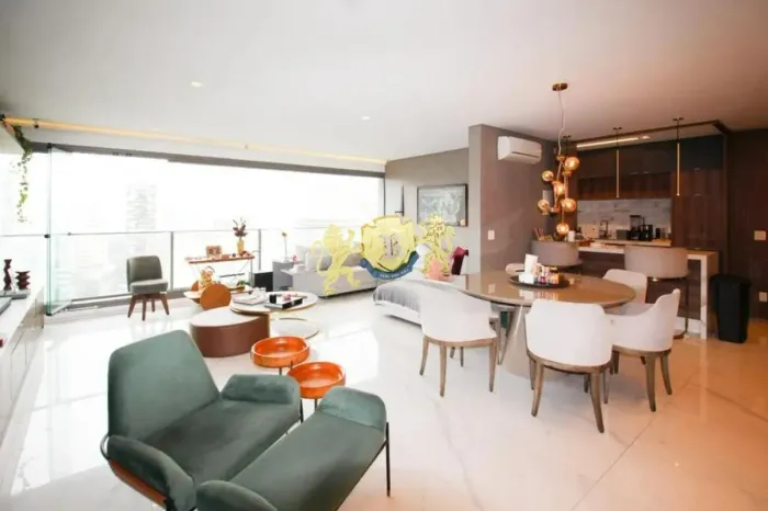 Apartamento mobiliado à venda na Vila Olímpia | 101m² | 2 Dormitórios | 3 Vagas de Garagem