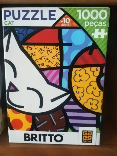 Quebra Cabeças 1000 peças - Romero Britto