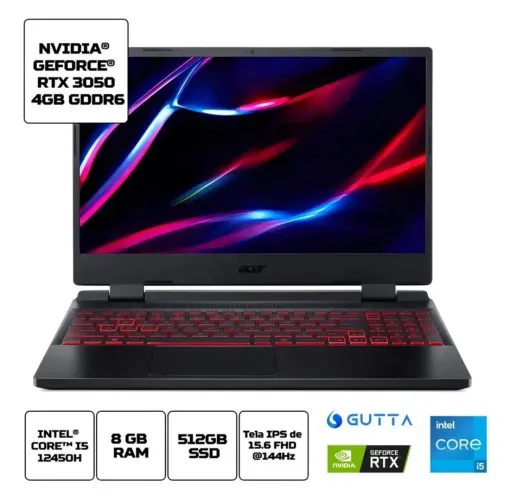 Notebook Acer Nitro 5 AN515-47-R5SU