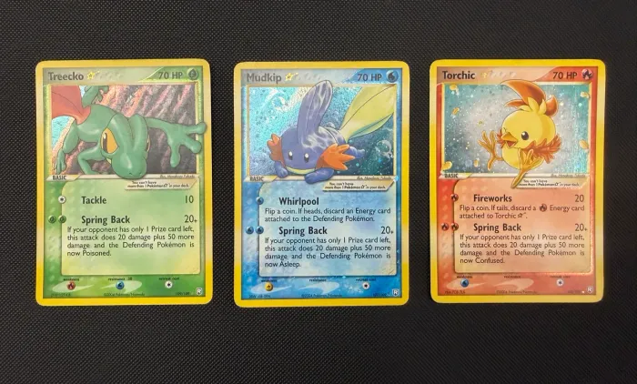 Trio Gold Star - Pokémon 