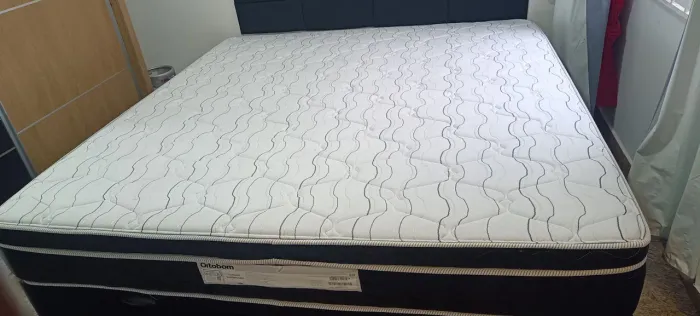 Cama box king baú 