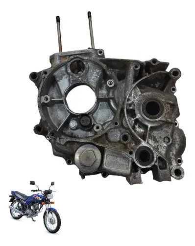 Carcaça Numerada Do Motor Esquerdo Cg 125 1995 1996 1997