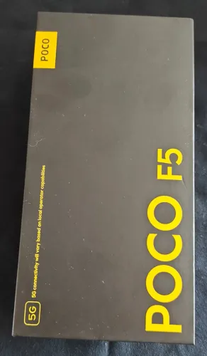 Celular POCO F5 - 12Gb RAM - 256Gb ROM - Blue