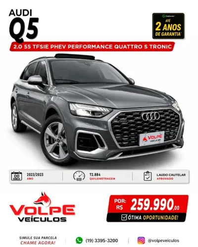 Audi Q5 SB Perf. 2.0 TFSIe S.tr. QT (hib.) 2023