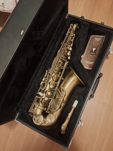 Vendo Saxofone Alto Eagle VG500 Bom Estado