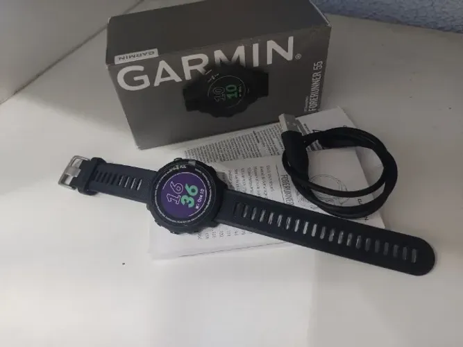 Relogio com GPS e frequencimetro Garmin Forerunner 55