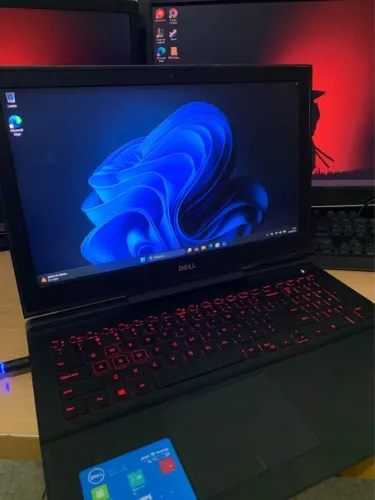 Notebook Dell gamer i5, gtx 1050, 8gb de ram rodando vários jogos