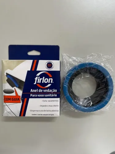 Anel para Vedação Bacia Vaso Sanitário com Guia Firlon