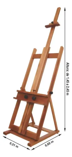 Cavalete pintura TRIDENT / MENOS DA METADE DO VALOR DE LOJA!