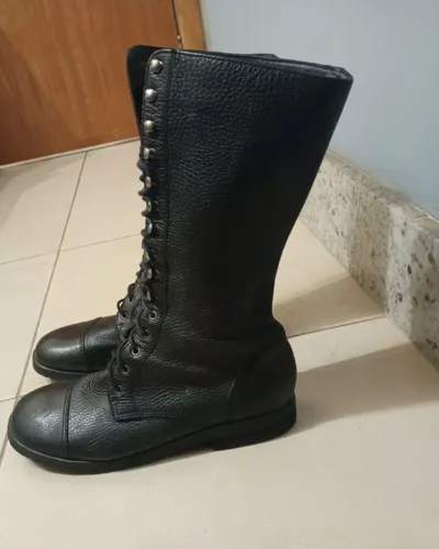Coturno Bota 100% Couro nº39