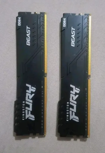 Memórias Kingston Fury Beast DDR4 