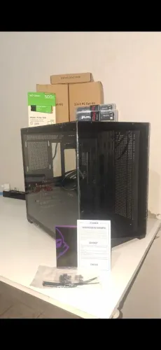 Kit Upgrade - Gabinete, Memória Ram, SSD NVMe, 7 Ventoinhas.