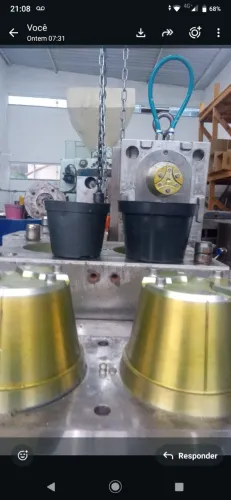 Molde de máquina injetora 