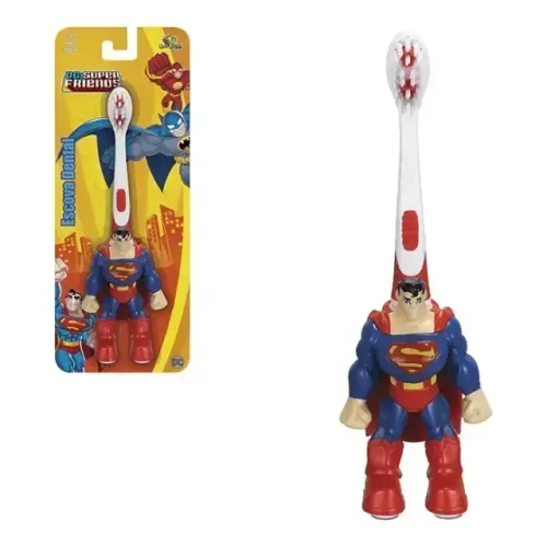 Escova Dental 3D Superman ZEIN Escova de dentes