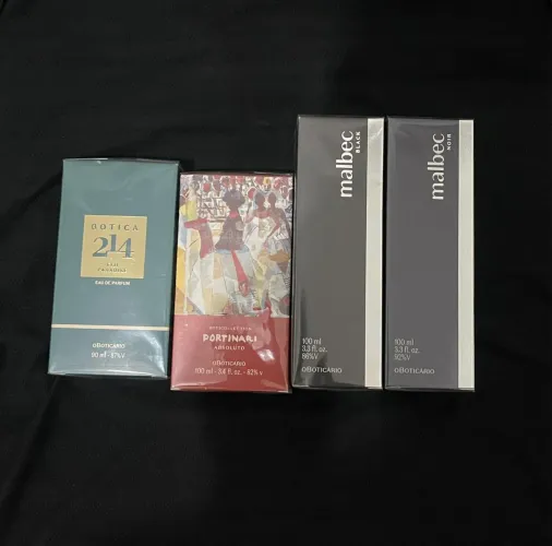 Combo de perfumes o Boticário/wpp *97
