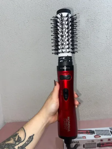 Escova Rotativa Red Infinity Keratin da Mondial