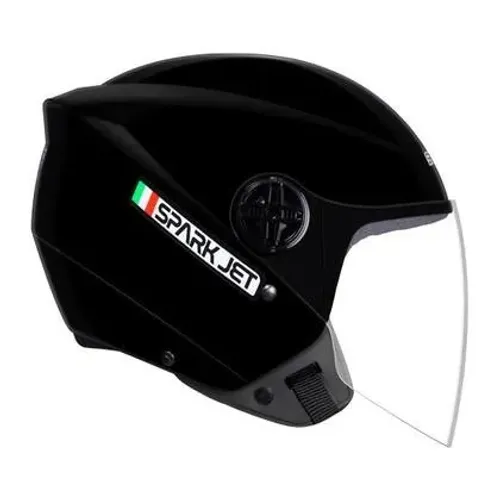 Capacete Moto TAMANHO 58 Ebf Spark Jet Aberto Cor Preto/fosco NBR 7471 MODELO E19