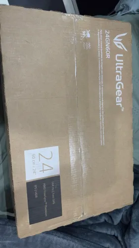 Monitor Gamer LG UltraGear 24? IPS 144Hz 1ms (24GN60R) - Estado de Novo