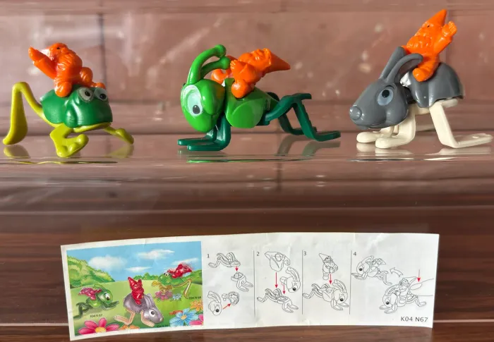 Kinder ovo Gnomo montadores