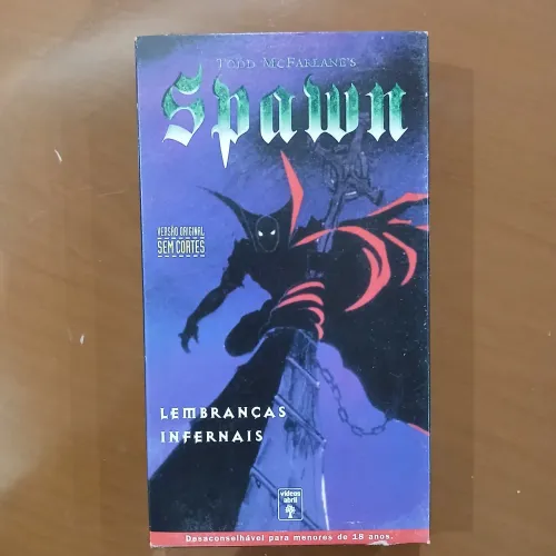 Vhs animação Spawn o olhado do inferno 1° episódio Hbo - usado