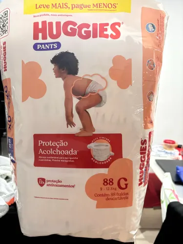 Fralda Huggies Tam G