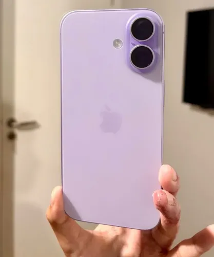 iPhone 17 Lilás 256GB - Bateria 100% - Na Garantia Apple - 3 meses de uso