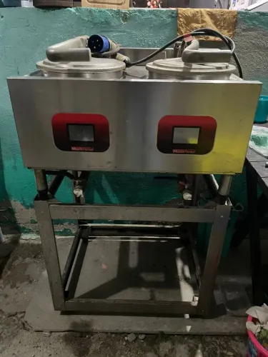 Panela Dupla a Pressão para Frango Frito