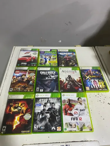 LOTE 10 JOGOS XBOX 360 ORIGINAL- OPORTUNIDADE 