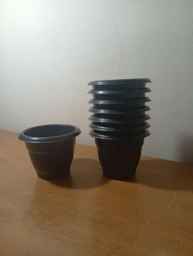 Kit Vasos de Planta Pequenos (8 UND)