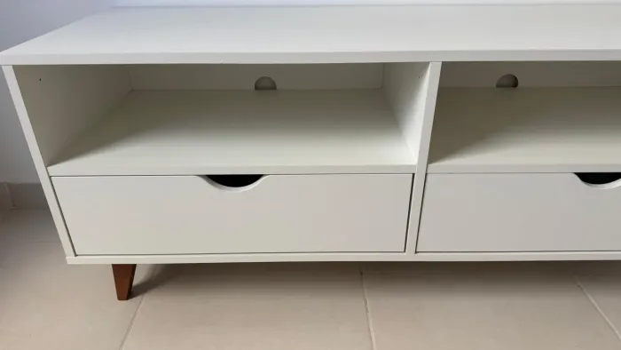 Rack branco Tok&Stok