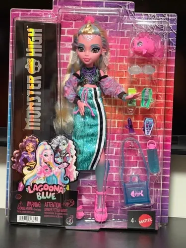 (Leia descrição) boneca monster High lagoona blue core refresh 2 g3