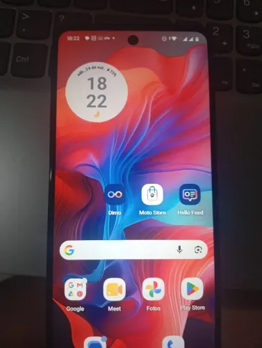 Motorola Moto G04s 128GB Grafite + Cabo | Bateria em bom estado