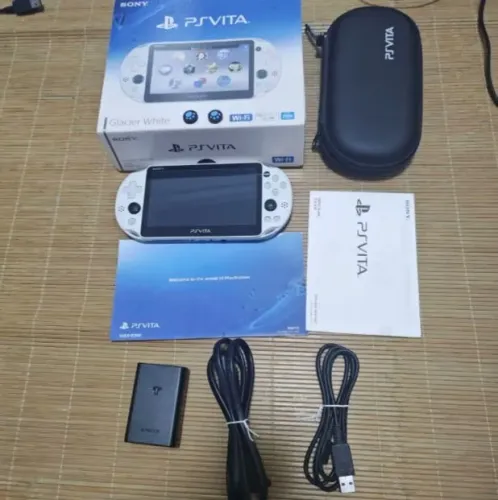 Ps vita branco desbloqueado 128gb
