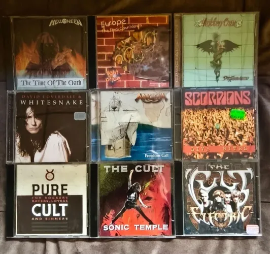 Coleção CD Bandas de Rock