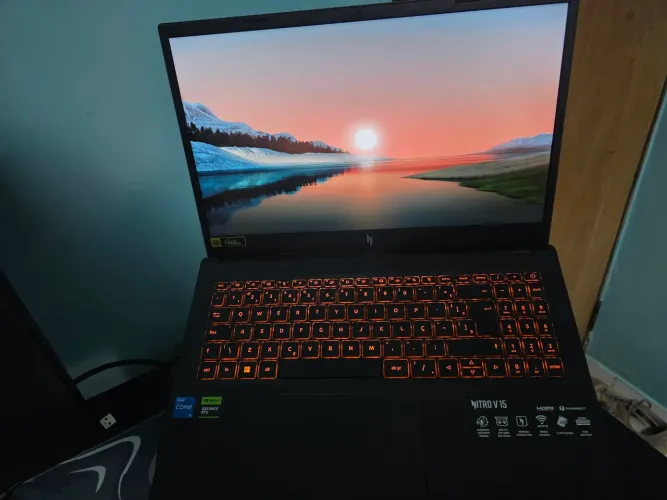 Notebook gamer acer nitro v15 