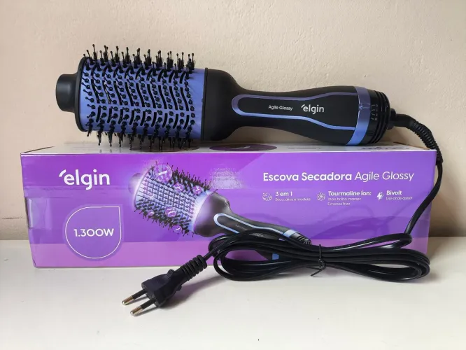 Escova Secadora Alisadora Elgin