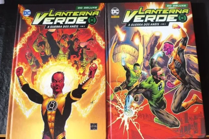 Lanterna Verde "A Guerras dos Anéis" DOIS VOL (Fase Geoff Johns)