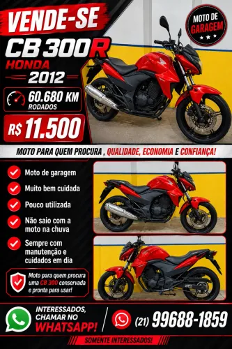 CB300 R muito nova