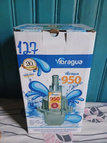 Bomba mergulhão 950wats na caixa nota fiscal garantia de 1 ano por 400$