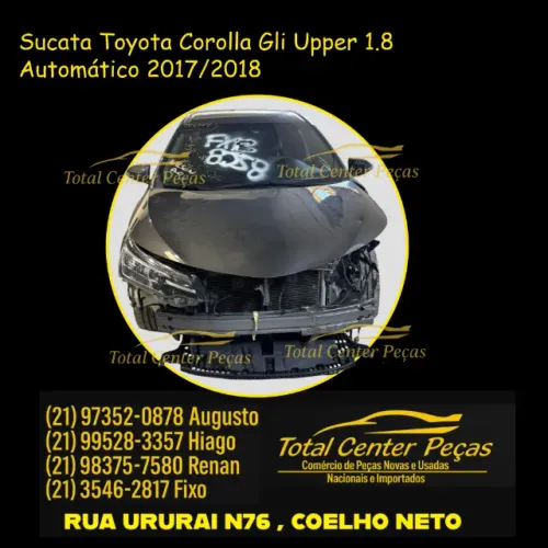 RETIRADA DE PEÇAS TOYOTA COROLLA 1,8