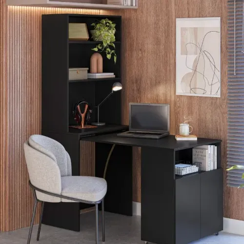 Mesa Bancada Armário Cozinha Escritório Multifuncional Duo