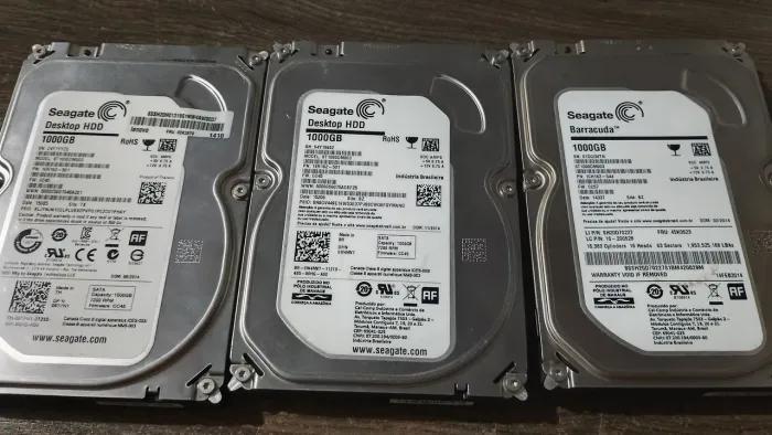 3 HDs 1 Terabyte