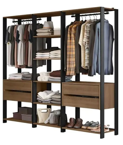 Material pronto para montar Closet em Apto pequeno