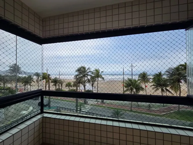 Apartamento 2 dorms frente mar à venda na Aviação, Praia Grande