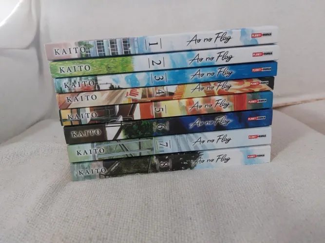 Mangá Ao no Flag 8 volumes