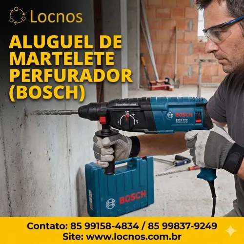 Aluguel de martelete perfurador furadeira