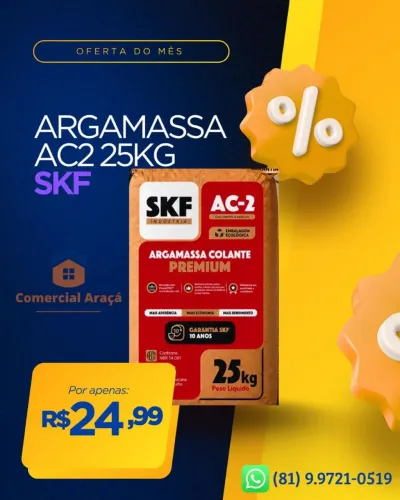 Argamassa Ac2 SKF 25KG
