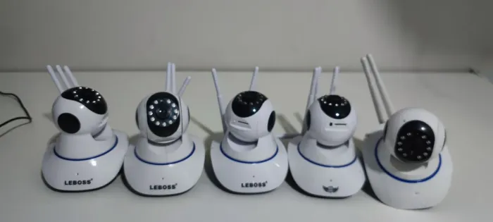 5 CAMERAS ROBOZINHO 3 ANTENAS IP FULL HD